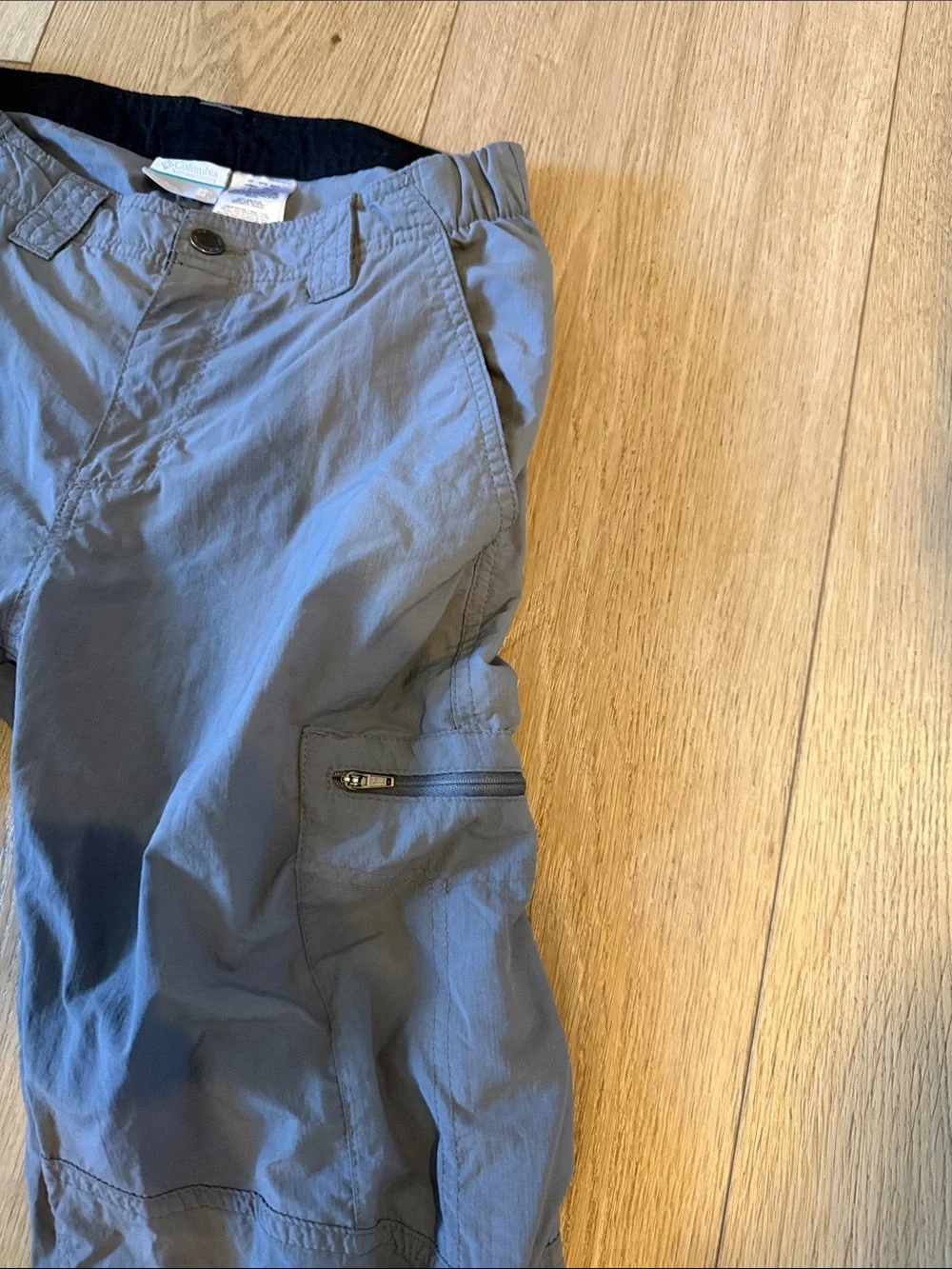 Columbia Omni-Tech Men’s Outdoor Pants 30x32 Gray Hiking outdoor Trail Utility